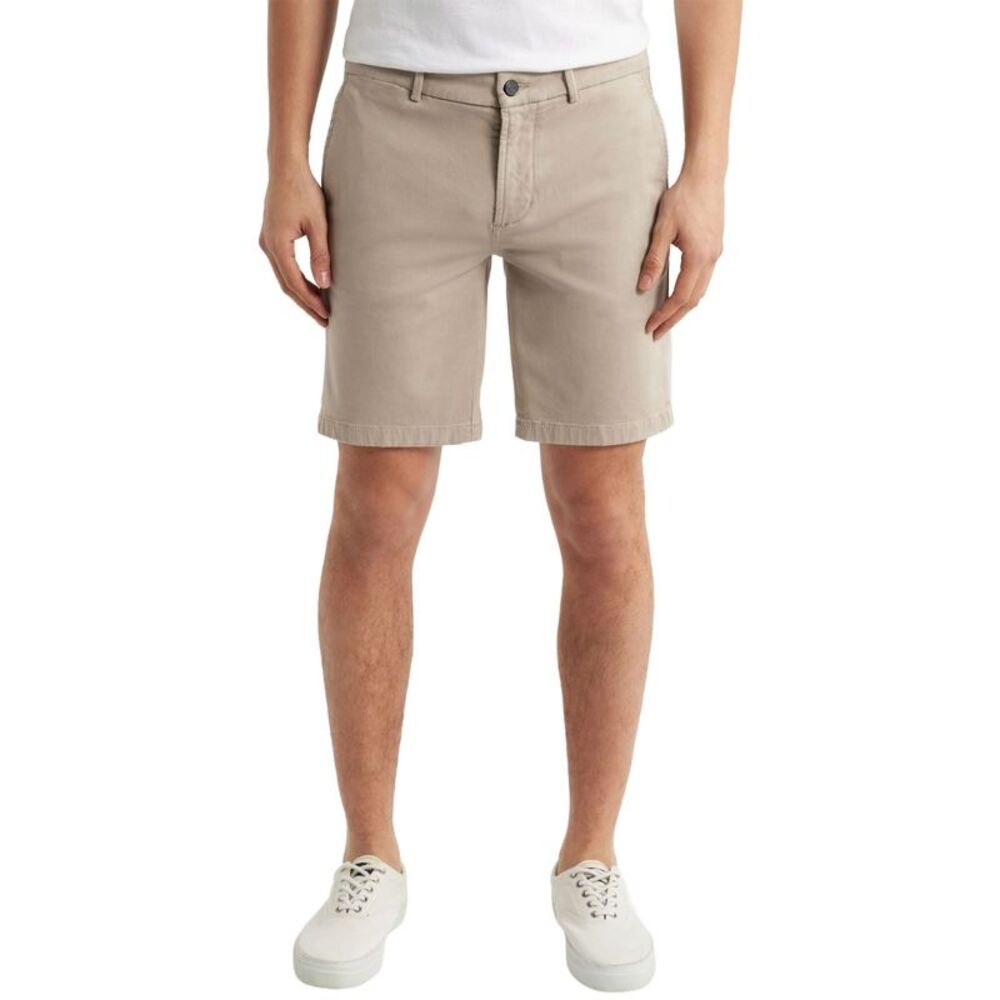 7 for All Mankind Mens Regular Slim Chino Shorts 36 Khaki - NWT $158